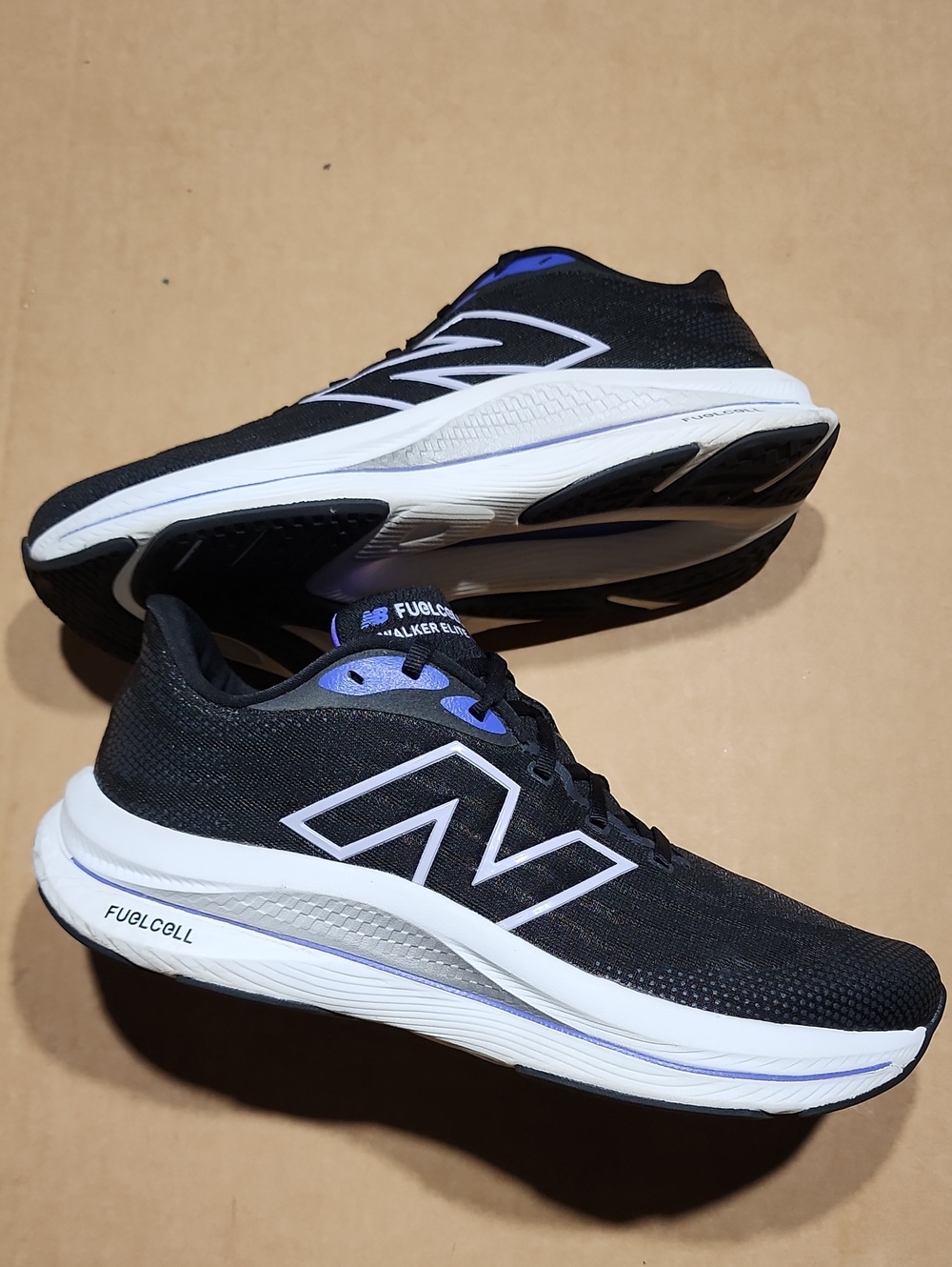NEW BALANCE FUELCELL - BLACK/ELECTRIC INDIGO/GRAY VIOLET - W Sz 11 / M Sz 8.5